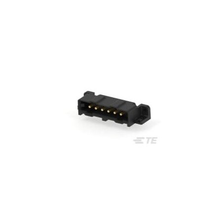 Te Connectivity Combination Line Connector, 6 Contact(S), Male, Solder Terminal, Receptacle 207378-7